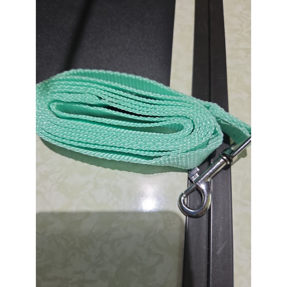 X-Small Sea Green W/ Design Dog Harness W/leash - Picture 3 of 3